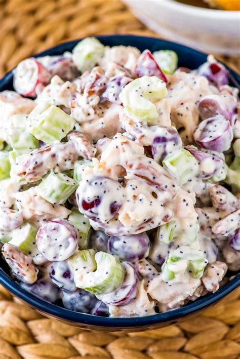 The Perfect Chicken Salan Chick Grape Salad Recipe
